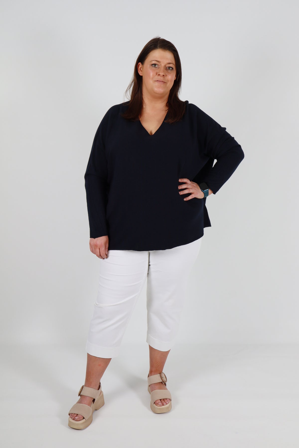 Daniela Jumper in Navy