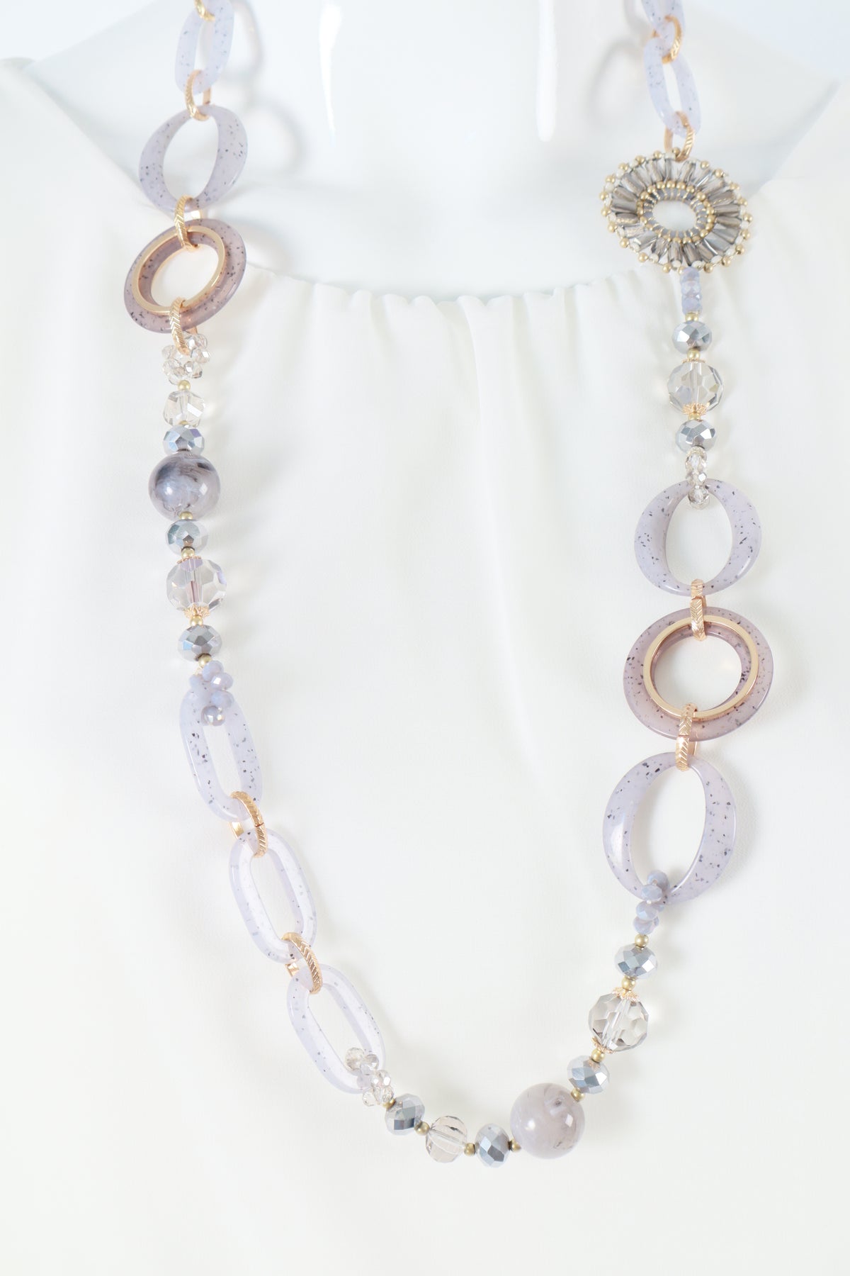 Dune Necklace in Grey