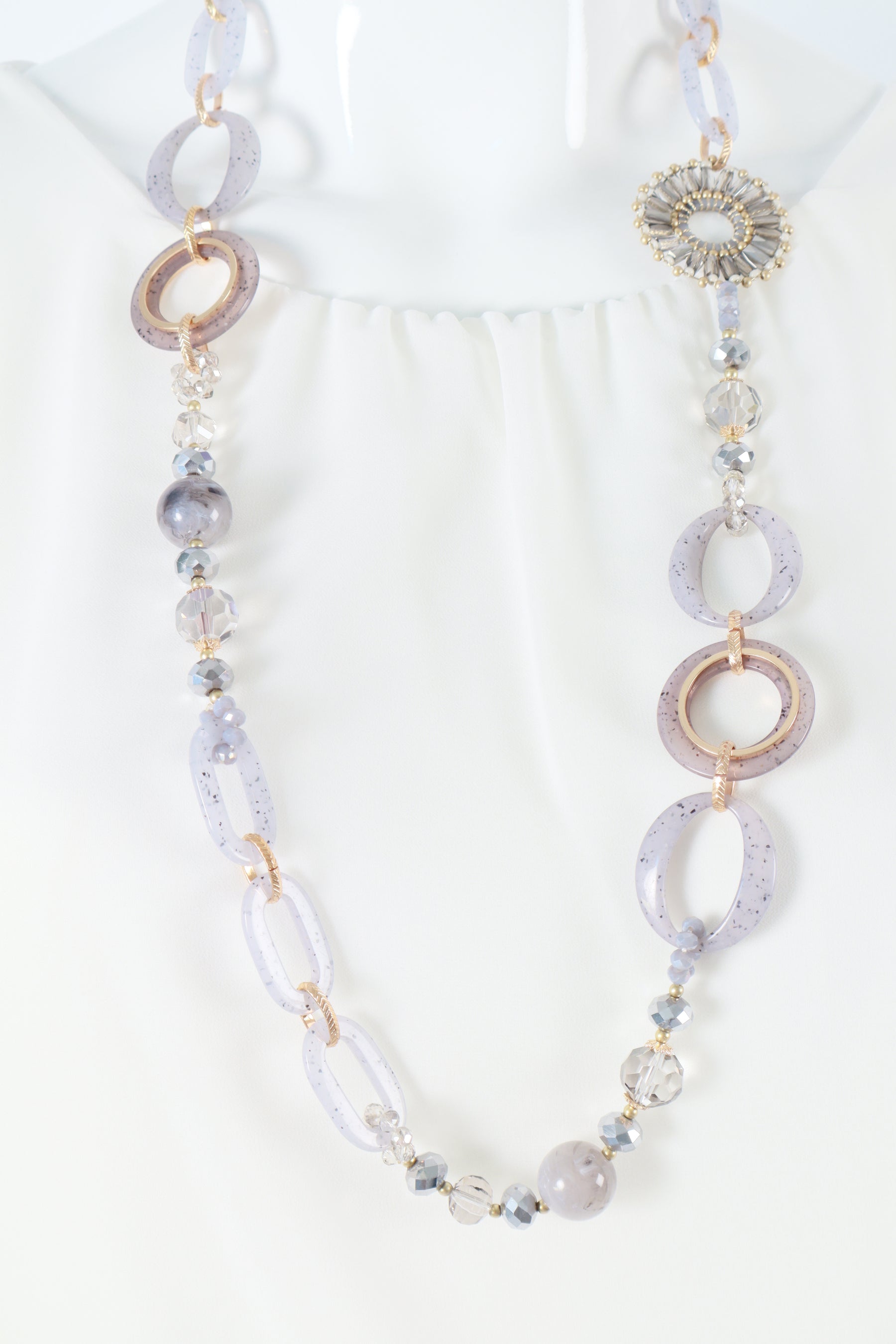 Dune Necklace in Grey