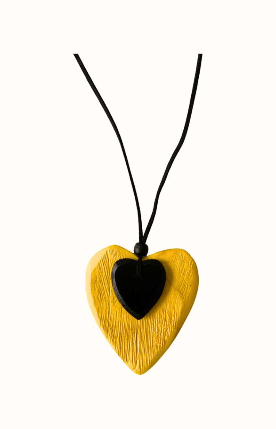 Eden Heart Necklace in Yellow
