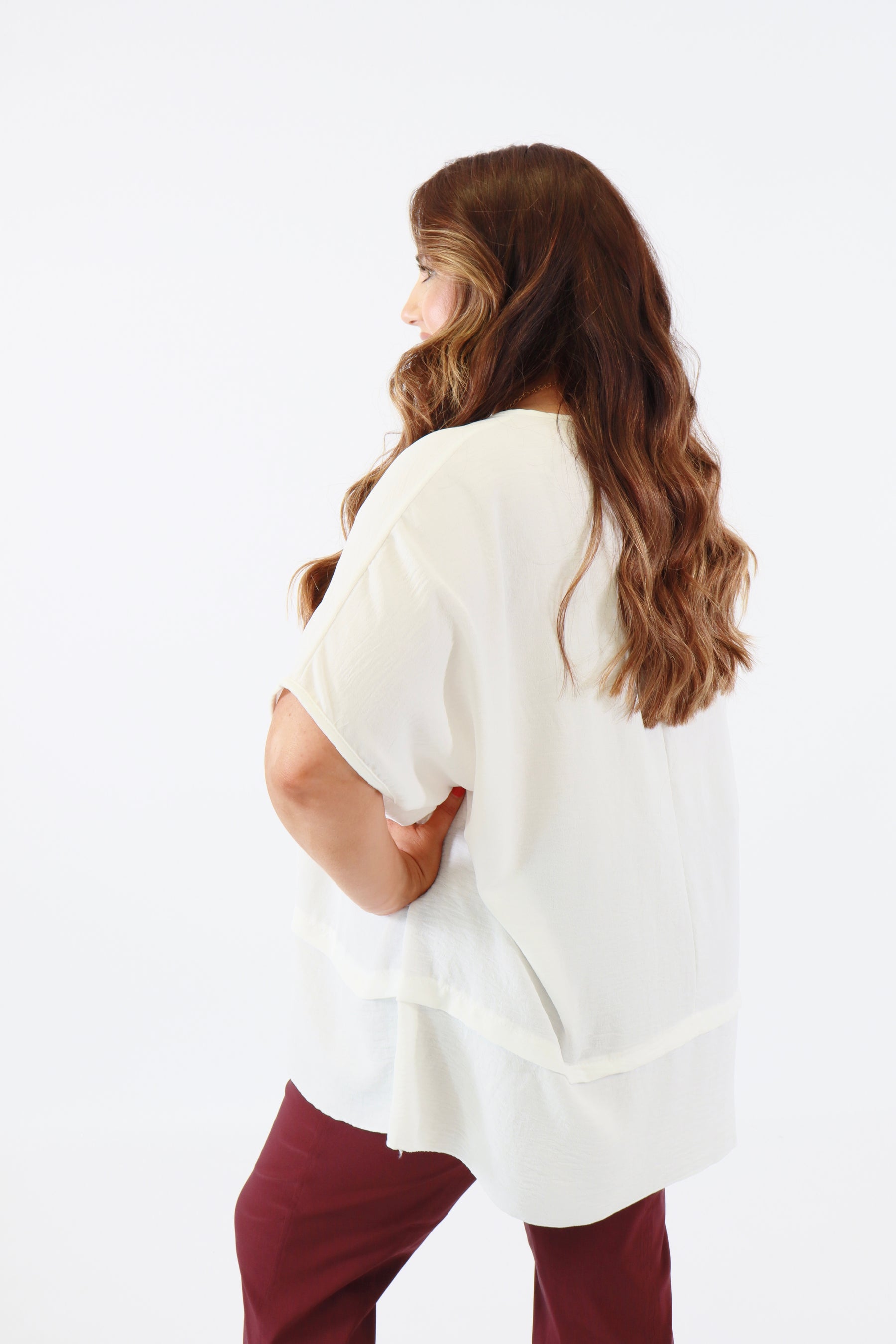 Elodie Blouse in White