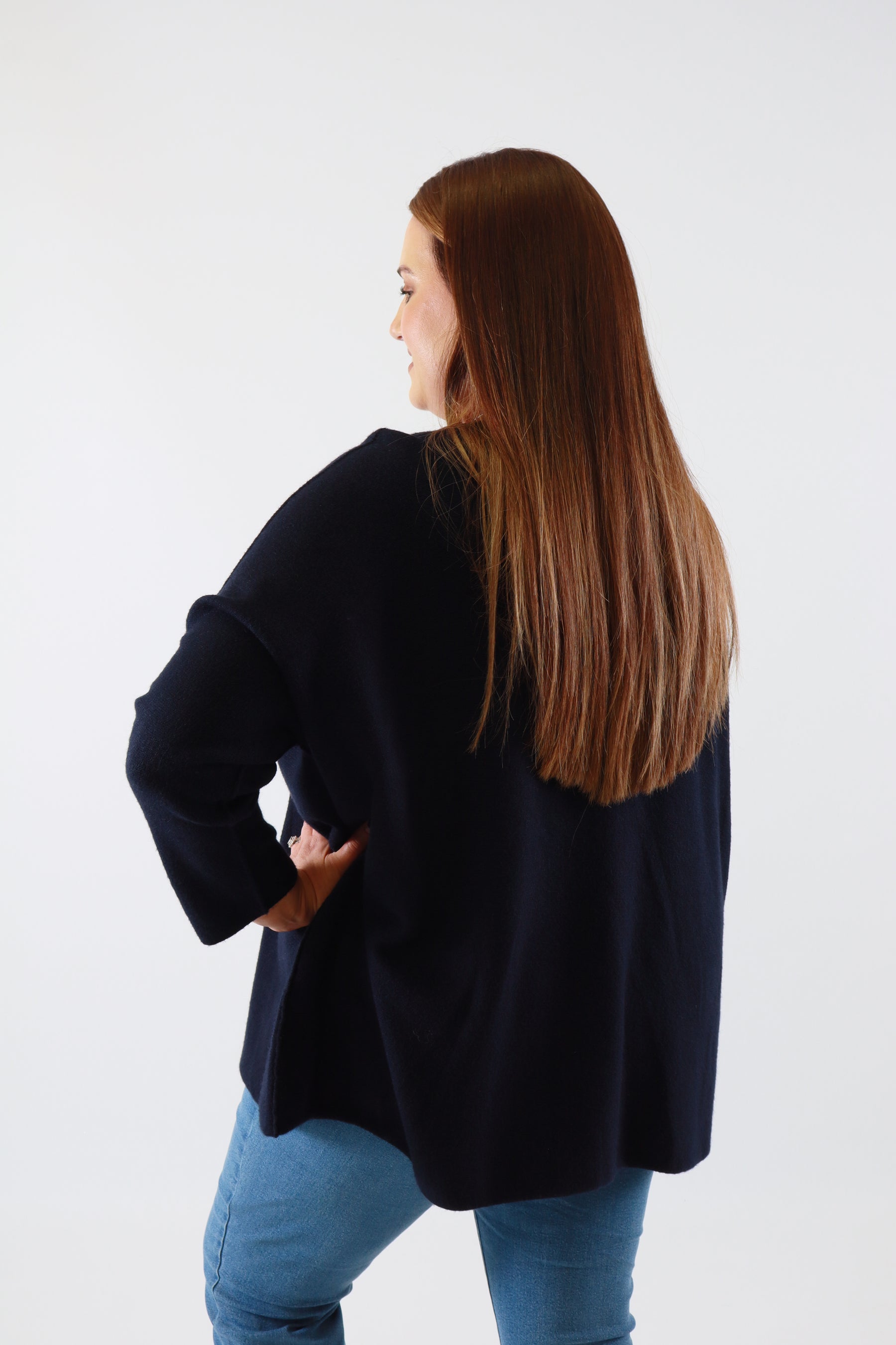 Esme Blazer in Navy