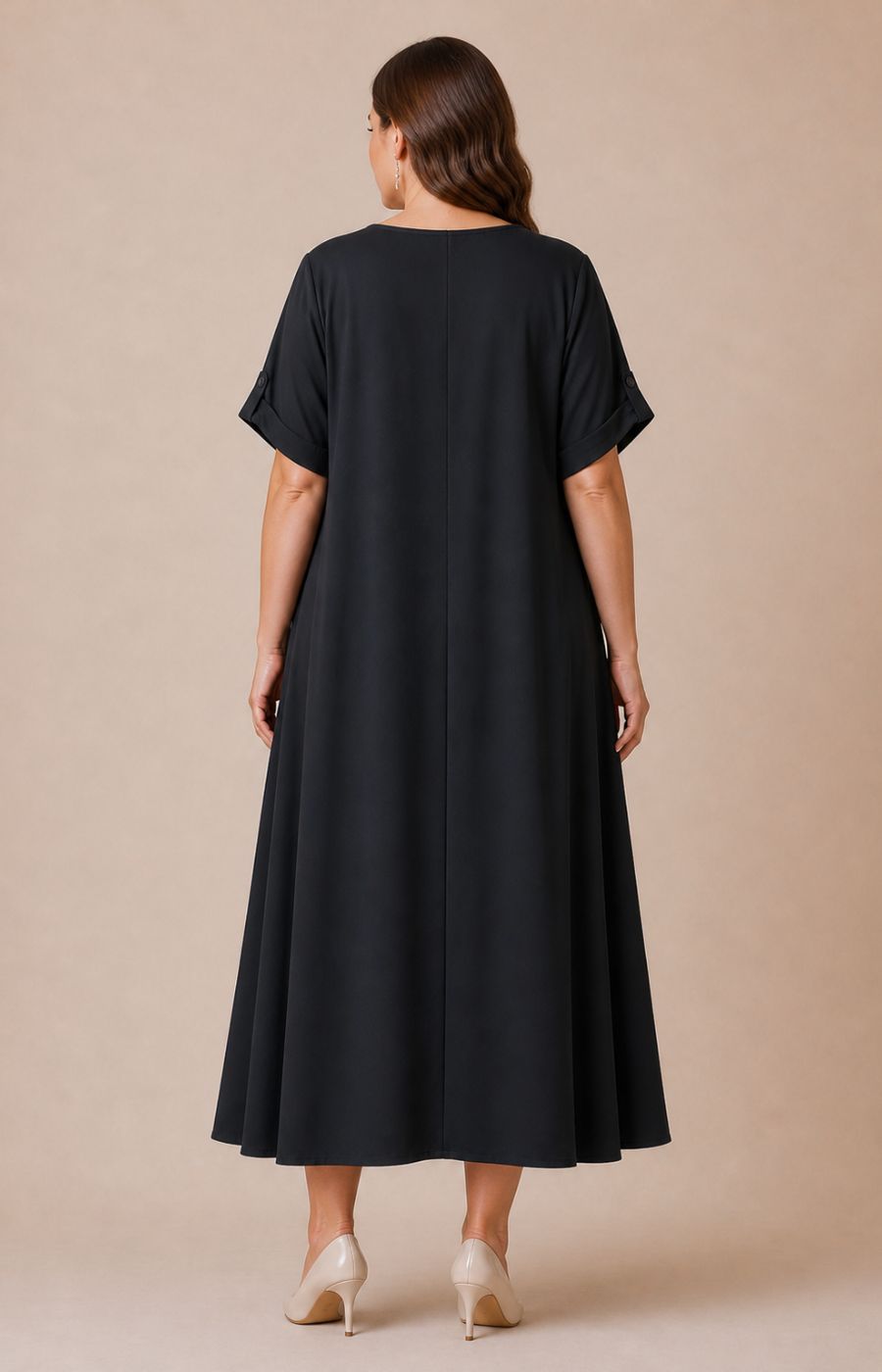 Faye Dress in Black