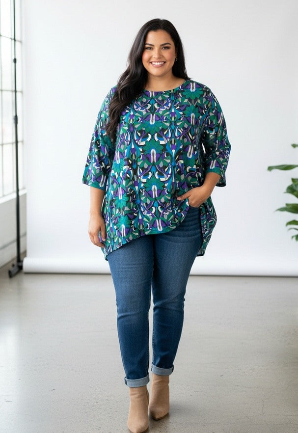 Faye Multicolored Blouse