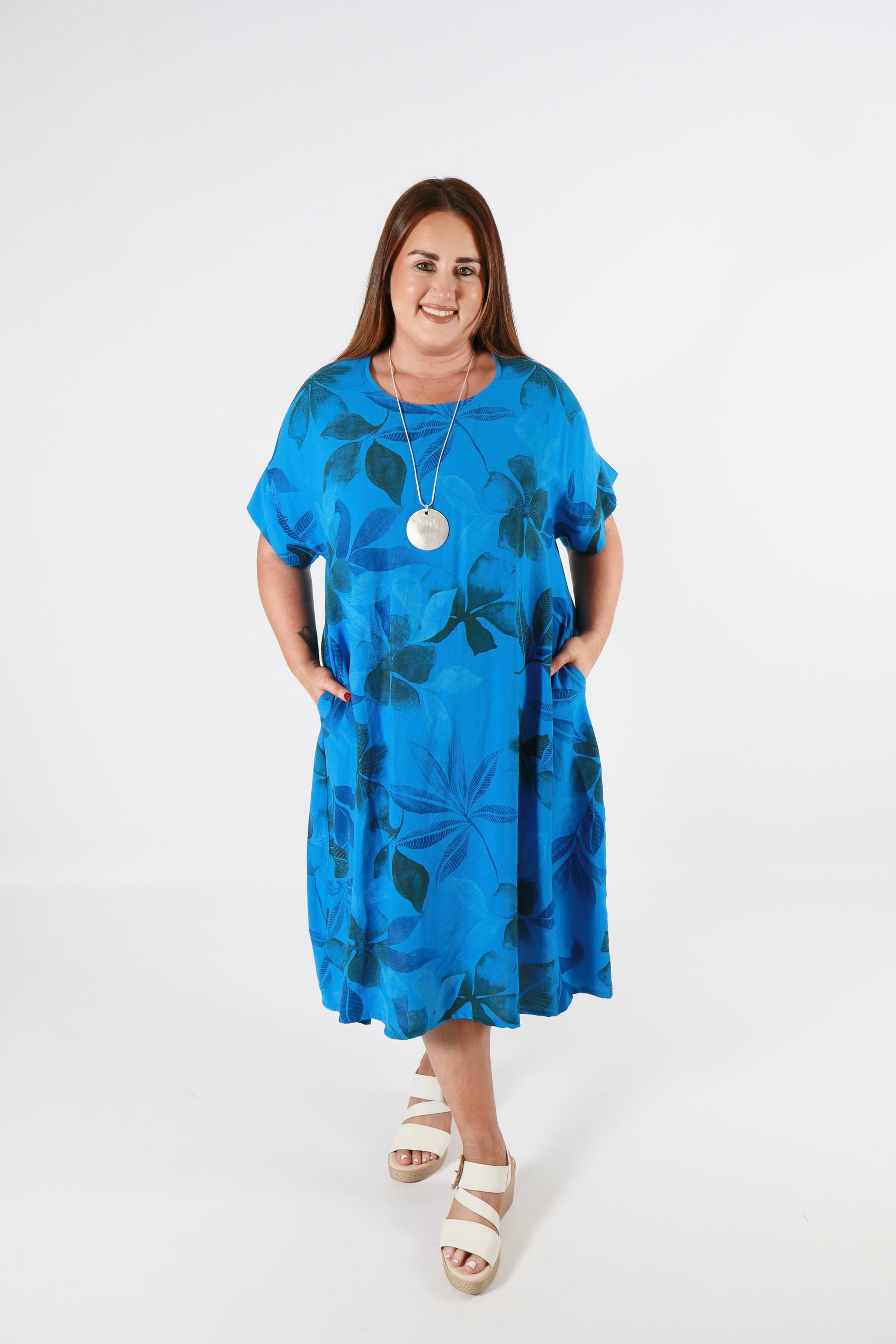 Felicity Dress in Royal Blue