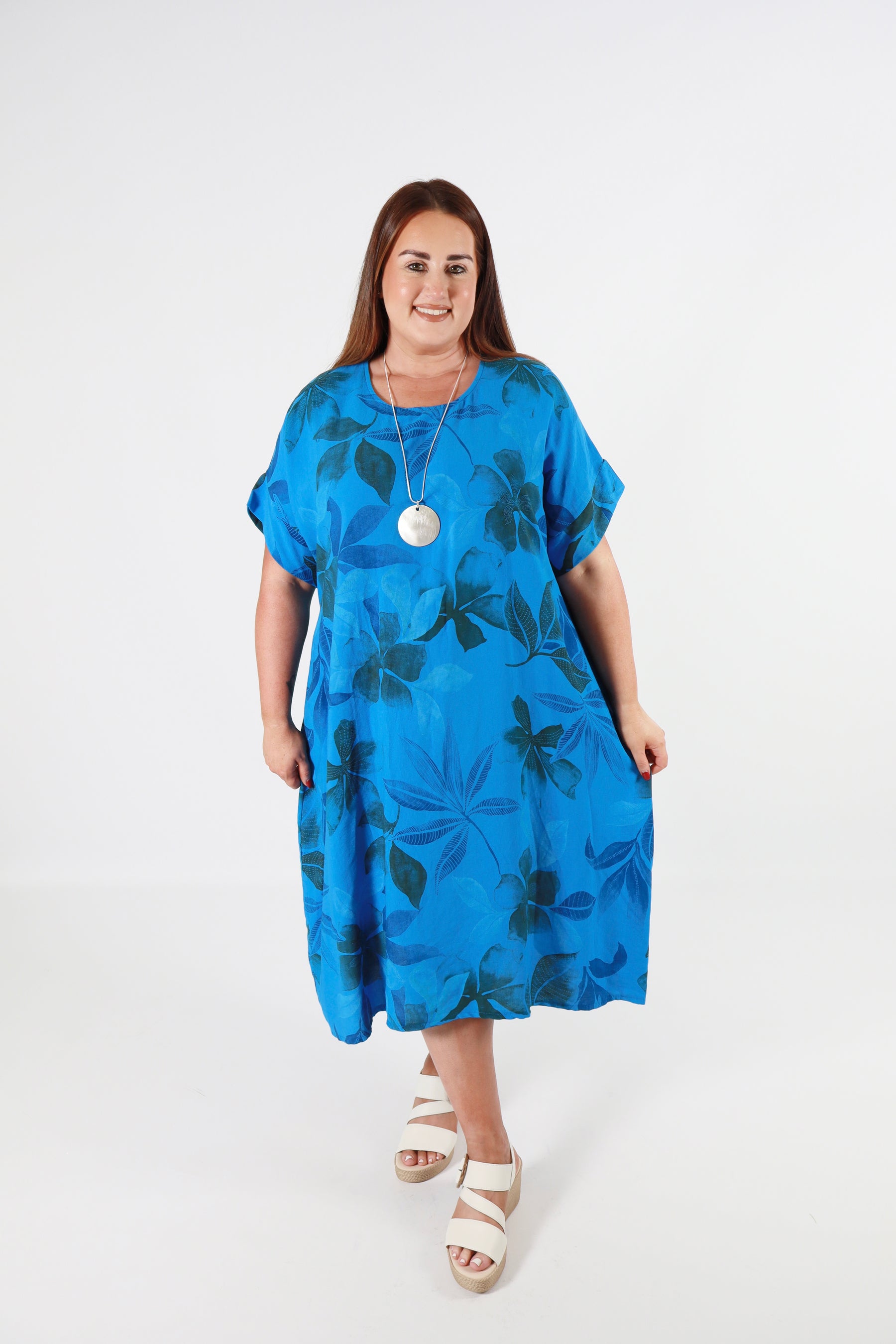 Felicity Dress in Royal Blue