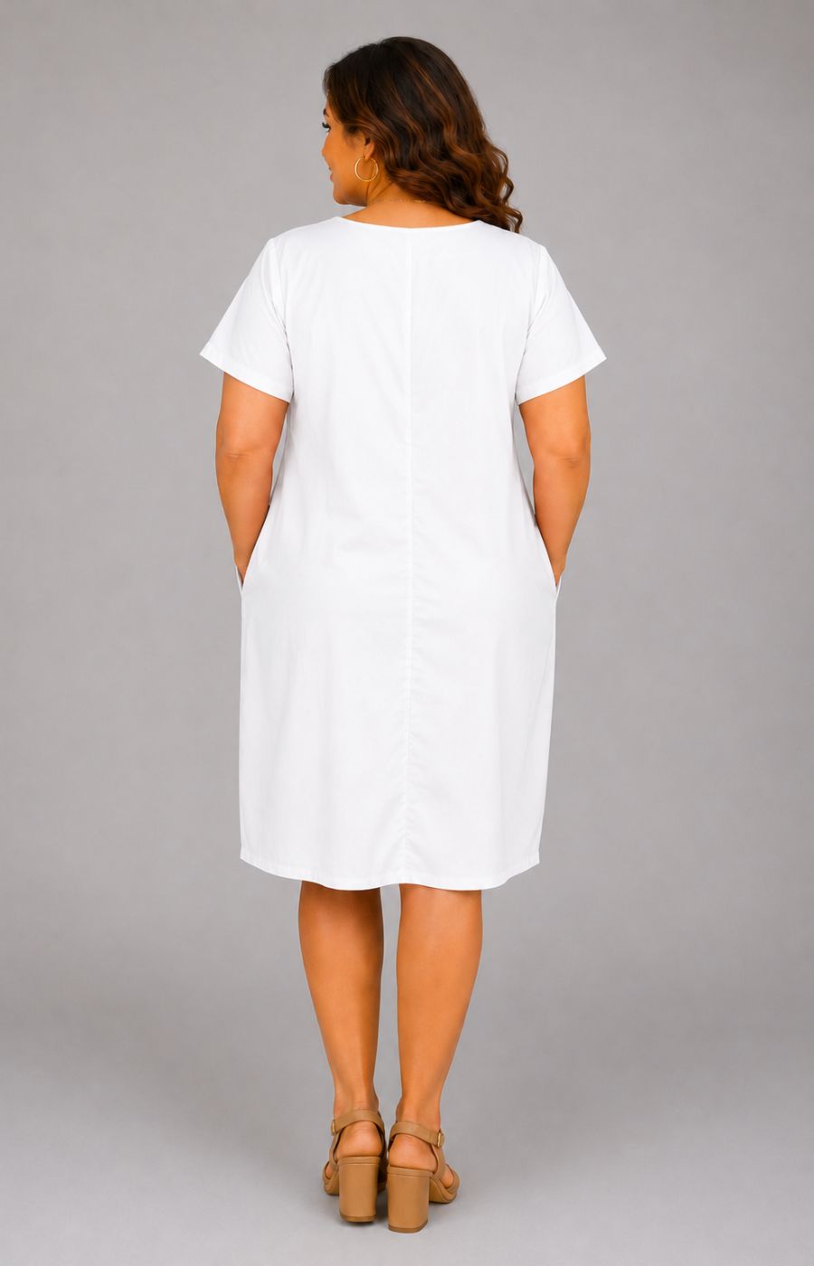 Florence Dress in White