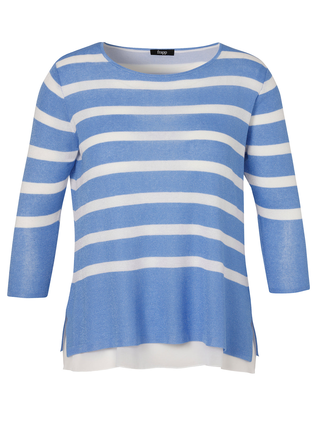 Frapp Striped Jumper in Blue