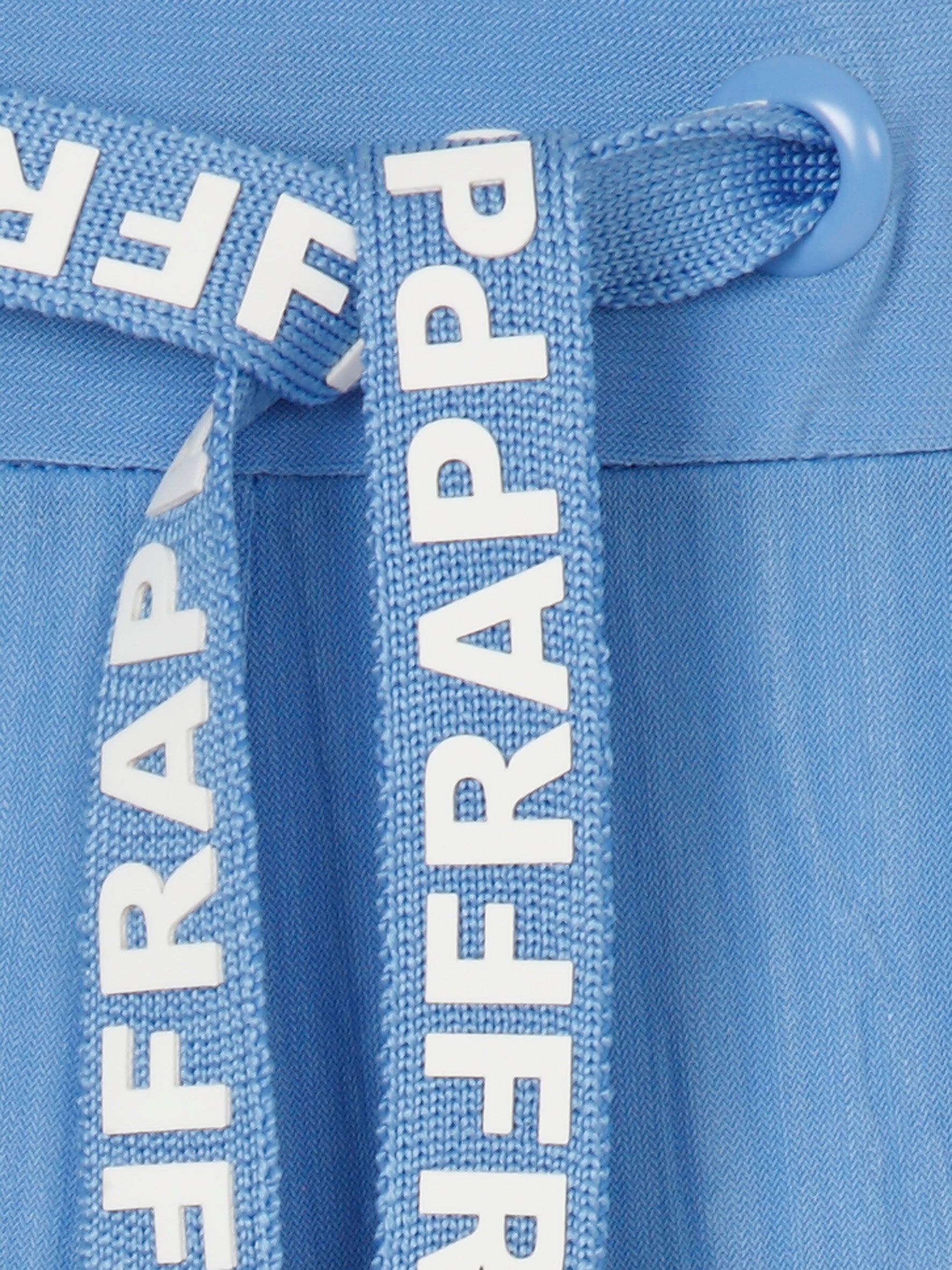 Frapp Textured Trousers in Blue