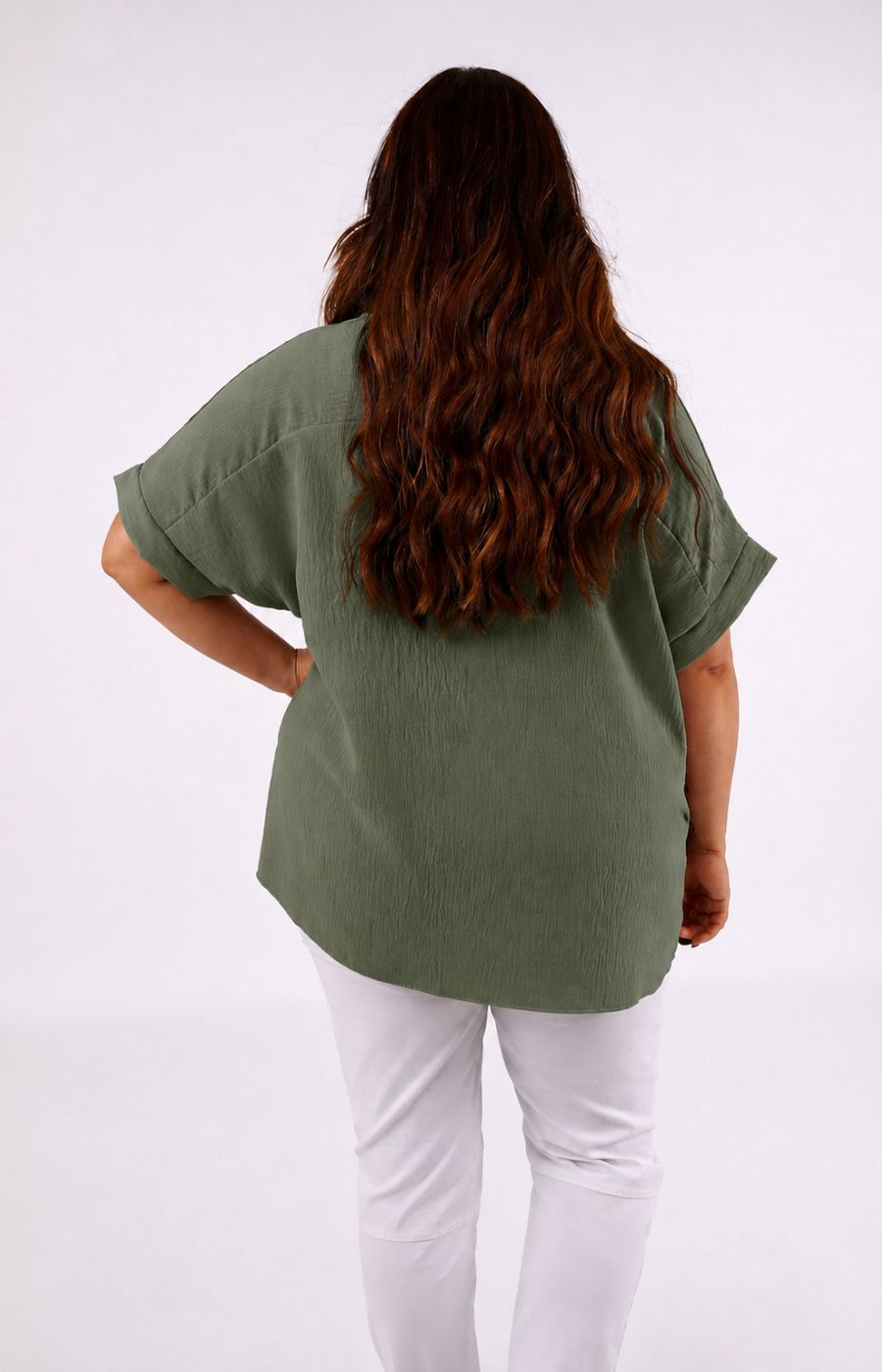 Freya Blouse in Khaki