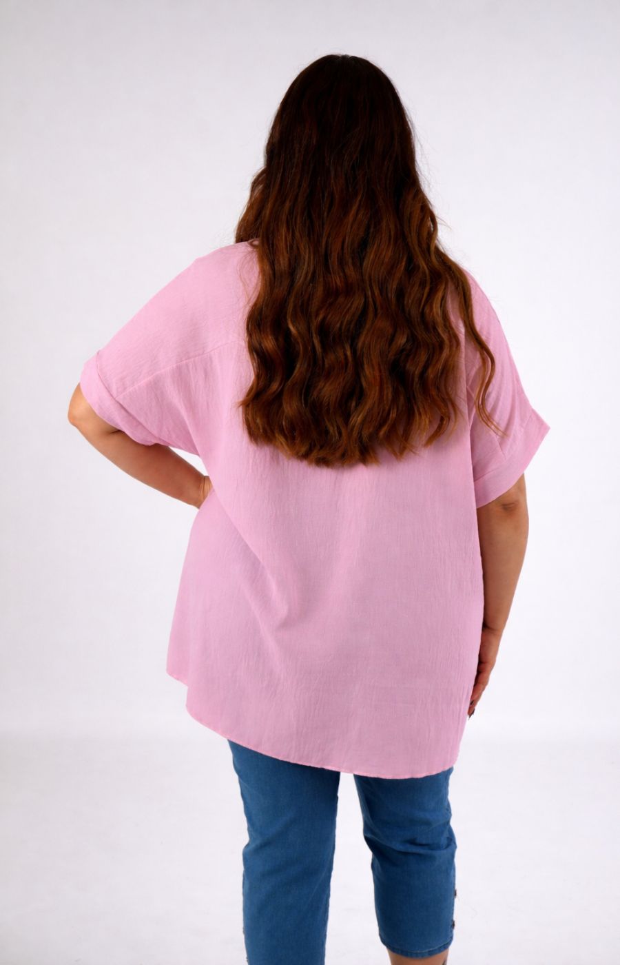 Freya Blouse in Light Pink