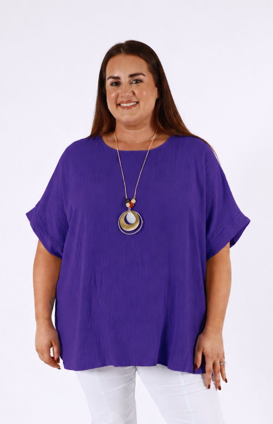 Freya Blouse in Purple