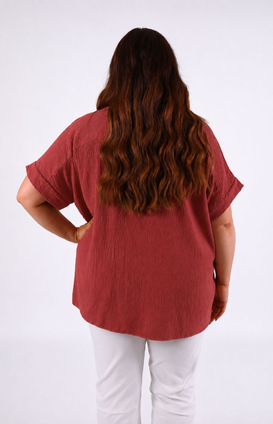 Freya Blouse in Rust