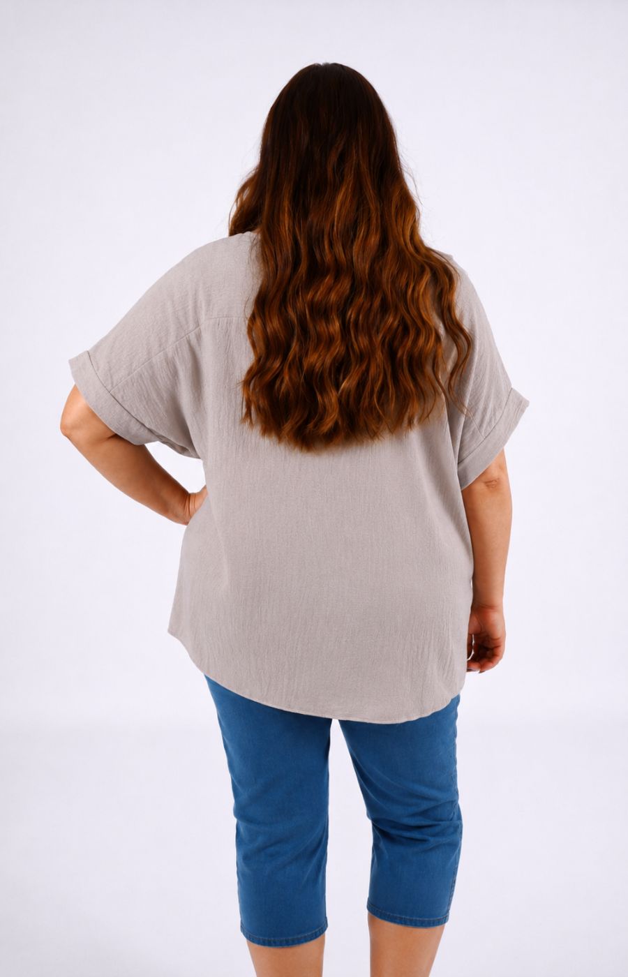 Freya Blouse in Tan