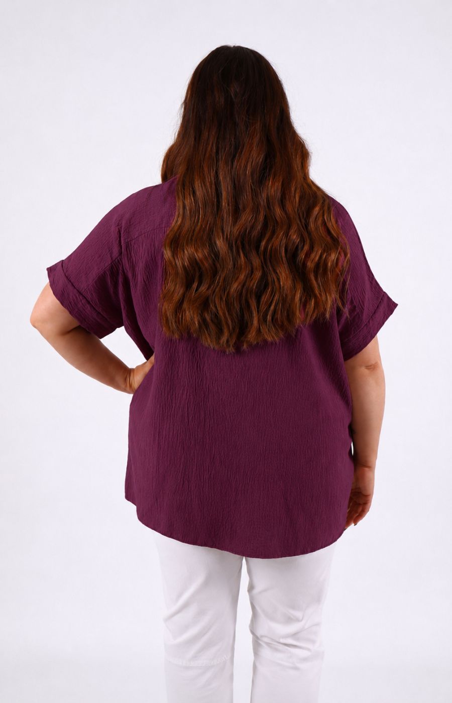 Freya Blouse in Wine