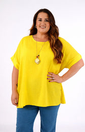 Freya Blouse in Yellow