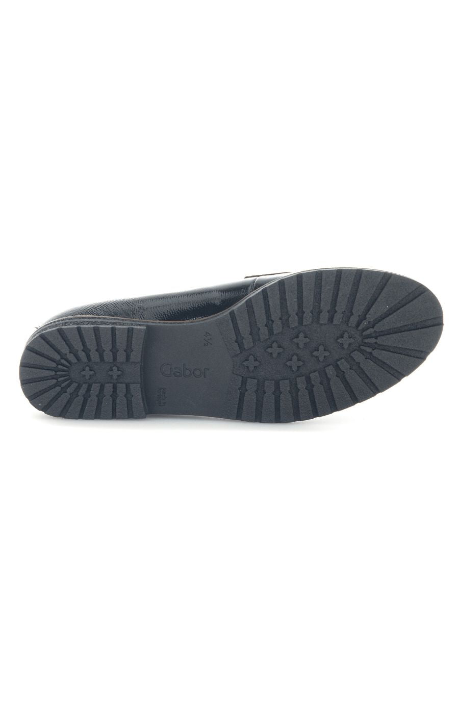 Gabor Patent Leather Shoe in Black