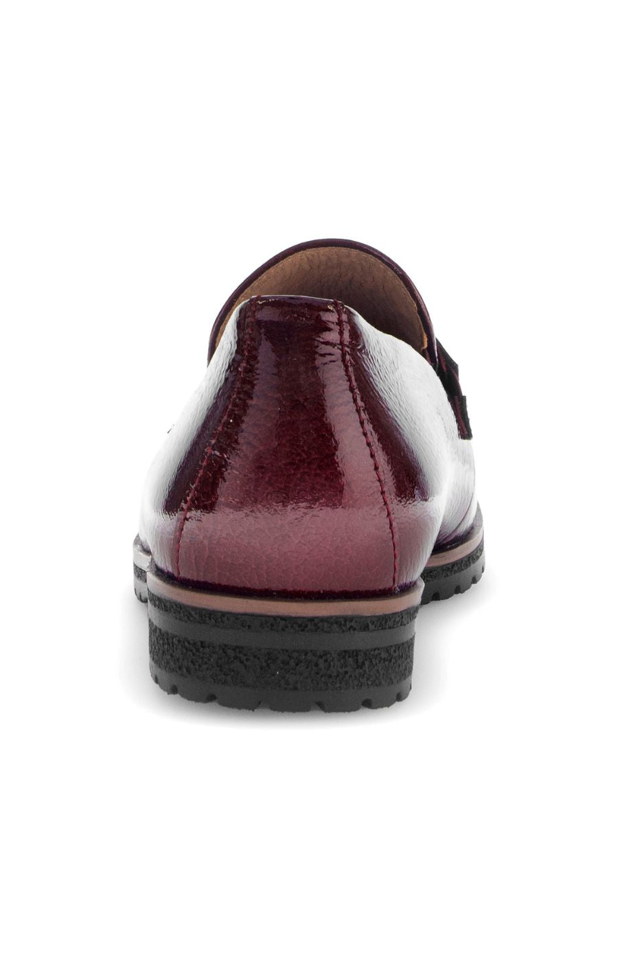 Gabor Patent Leather Shoe in Wine