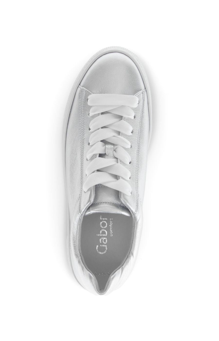 Gabor Trainer in Metallic Silver