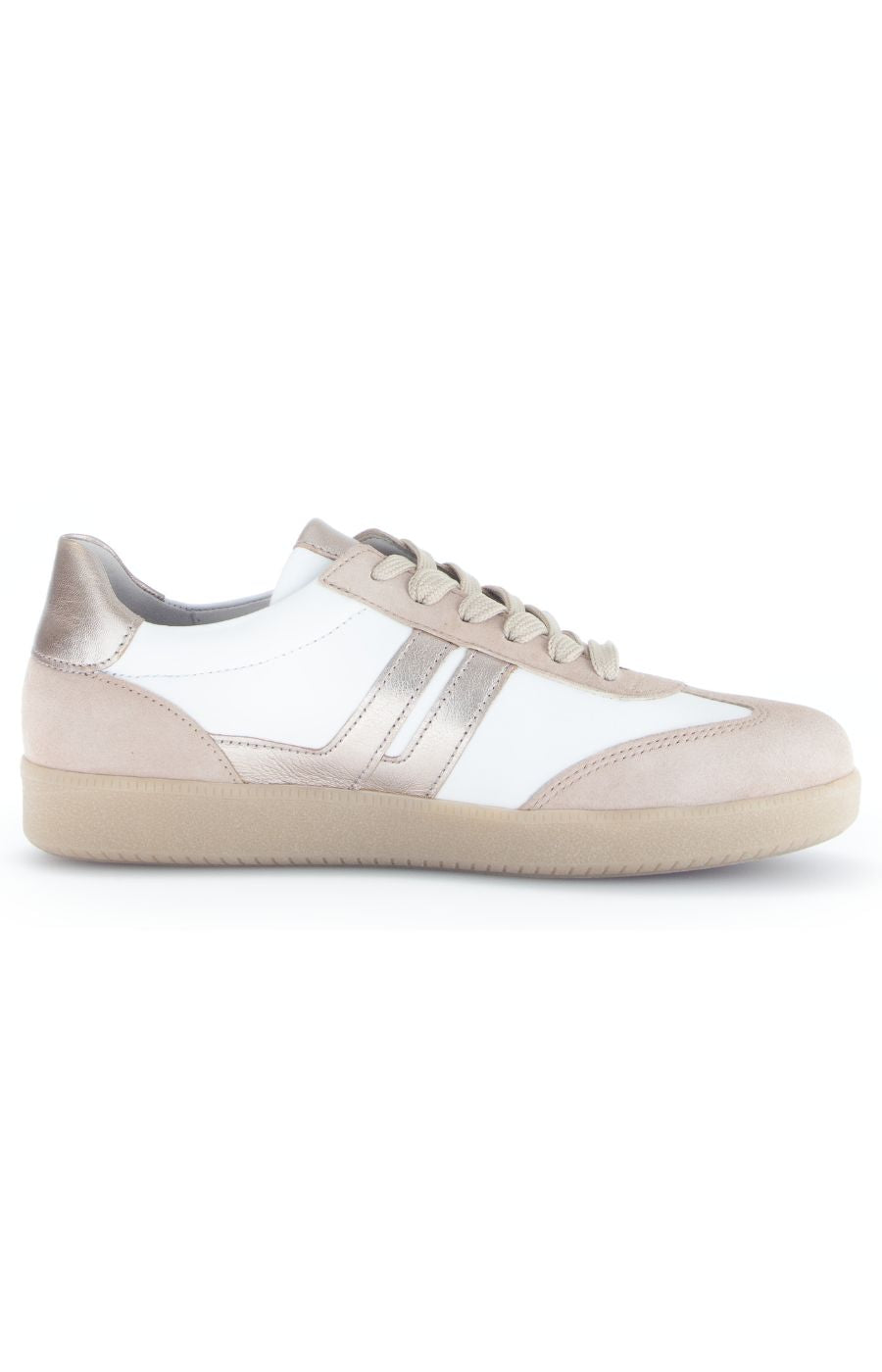 Gabor Trainer in White/Beige