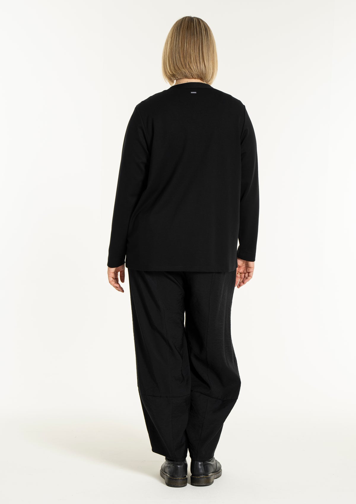 Gozzip Addison Blouse in Black