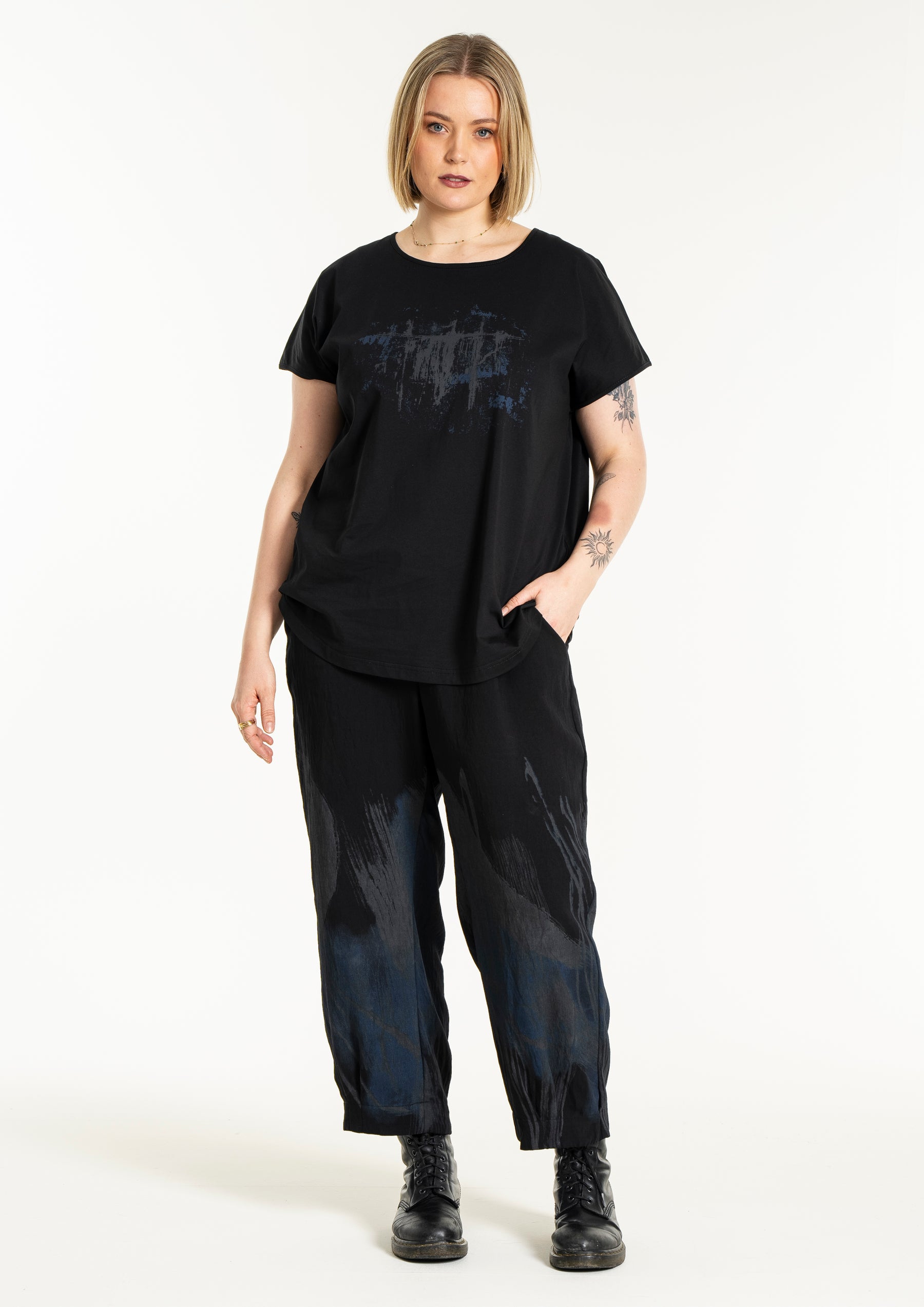 Gozzip Ila Trousers in Black