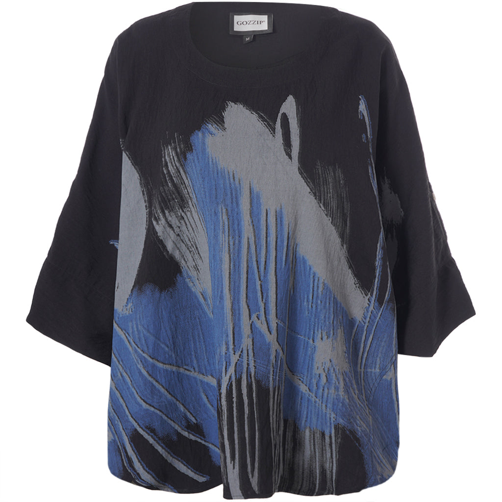 Gozzip Kleo Blouse in Black