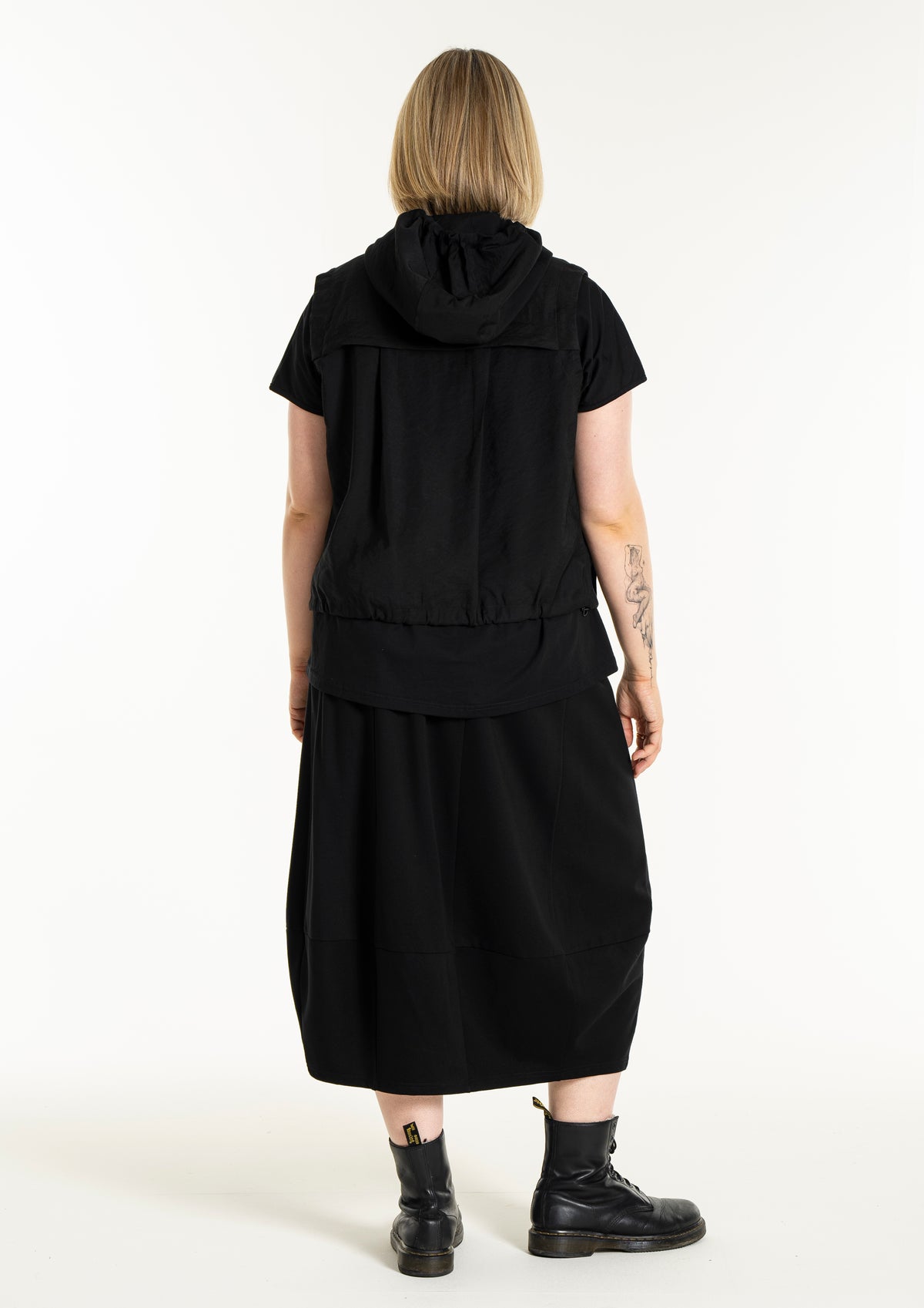 Gozzip Lydia Waistcoat in Black