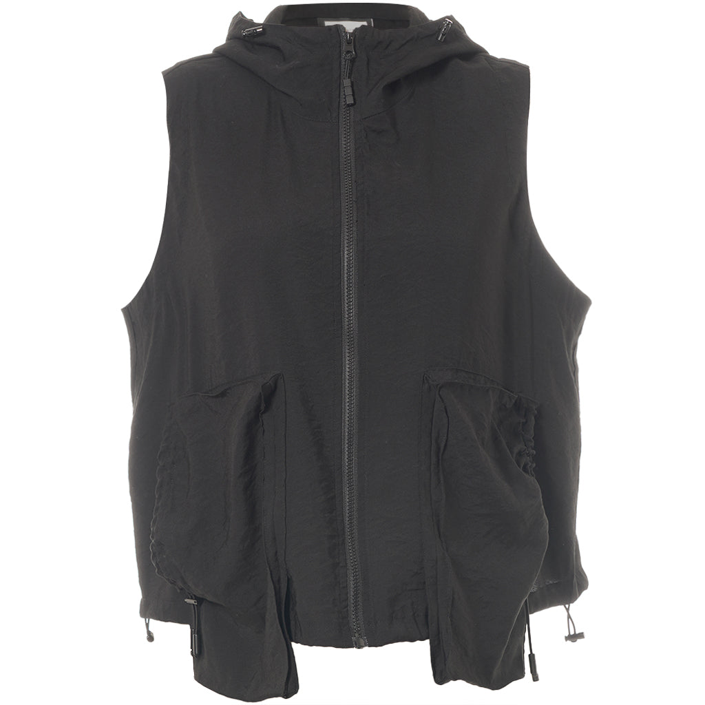 Gozzip Lydia Waistcoat in Black