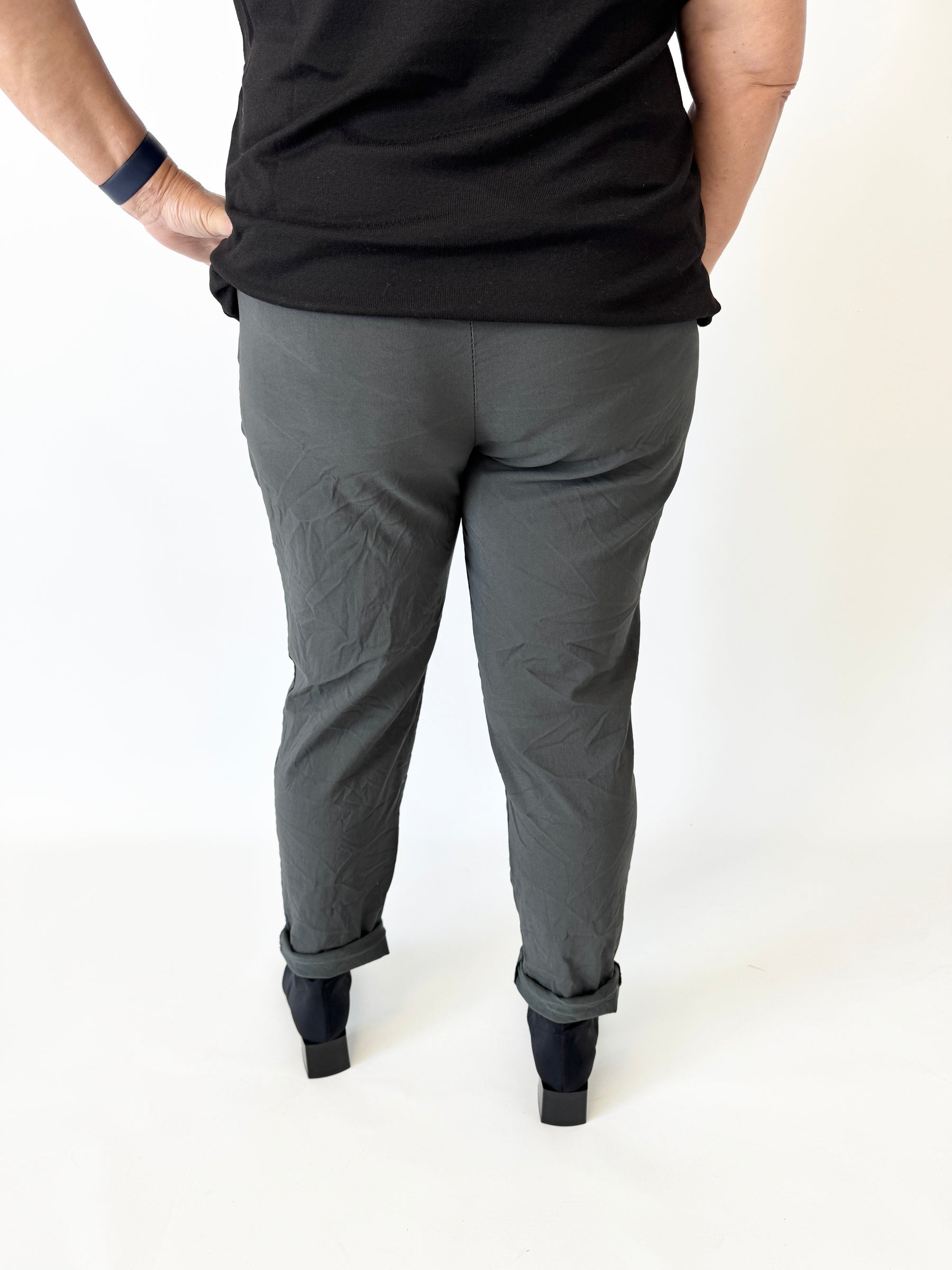 Grace Jogger in Charcoal