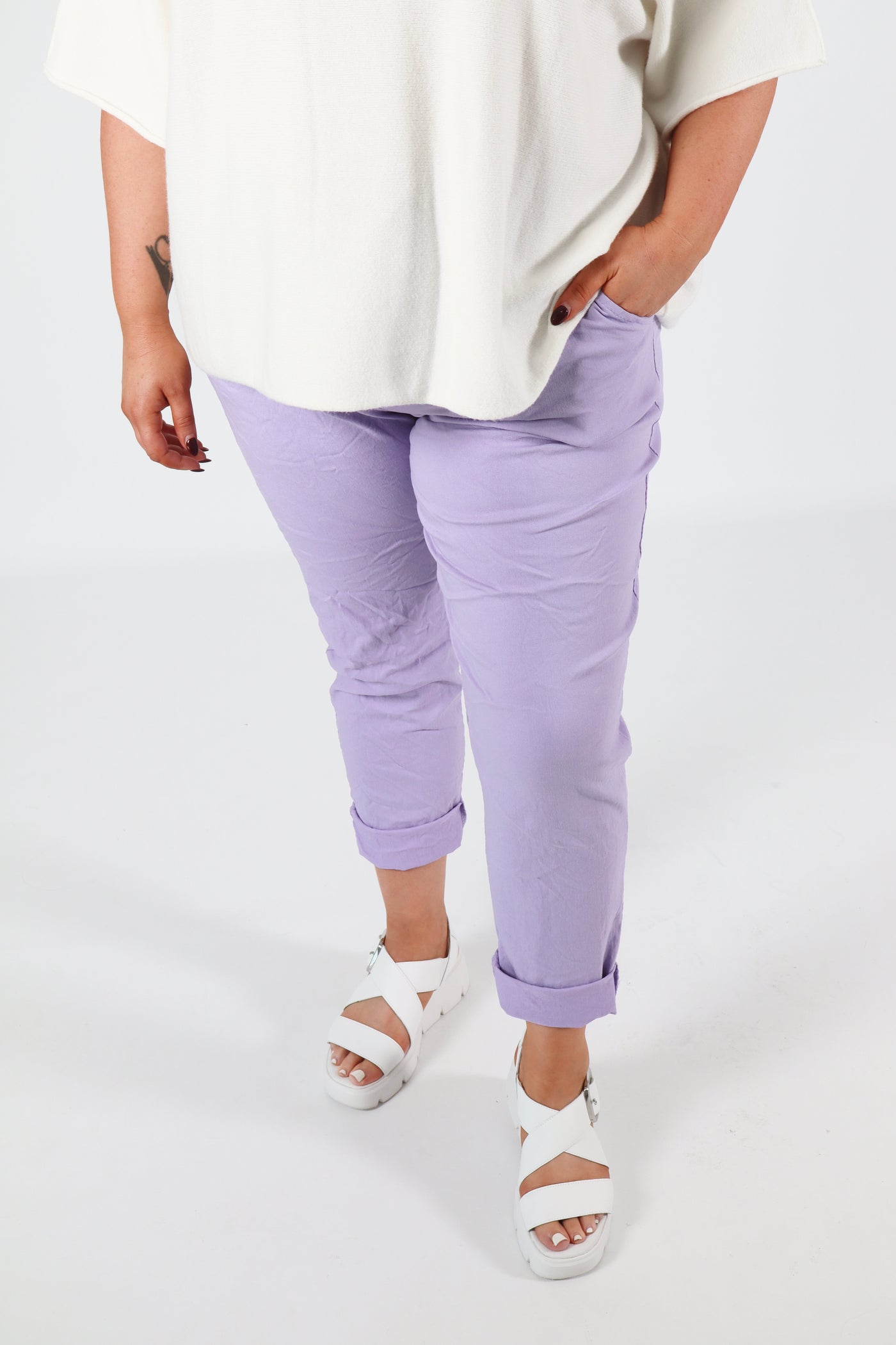 Grace Jogger in Lilac