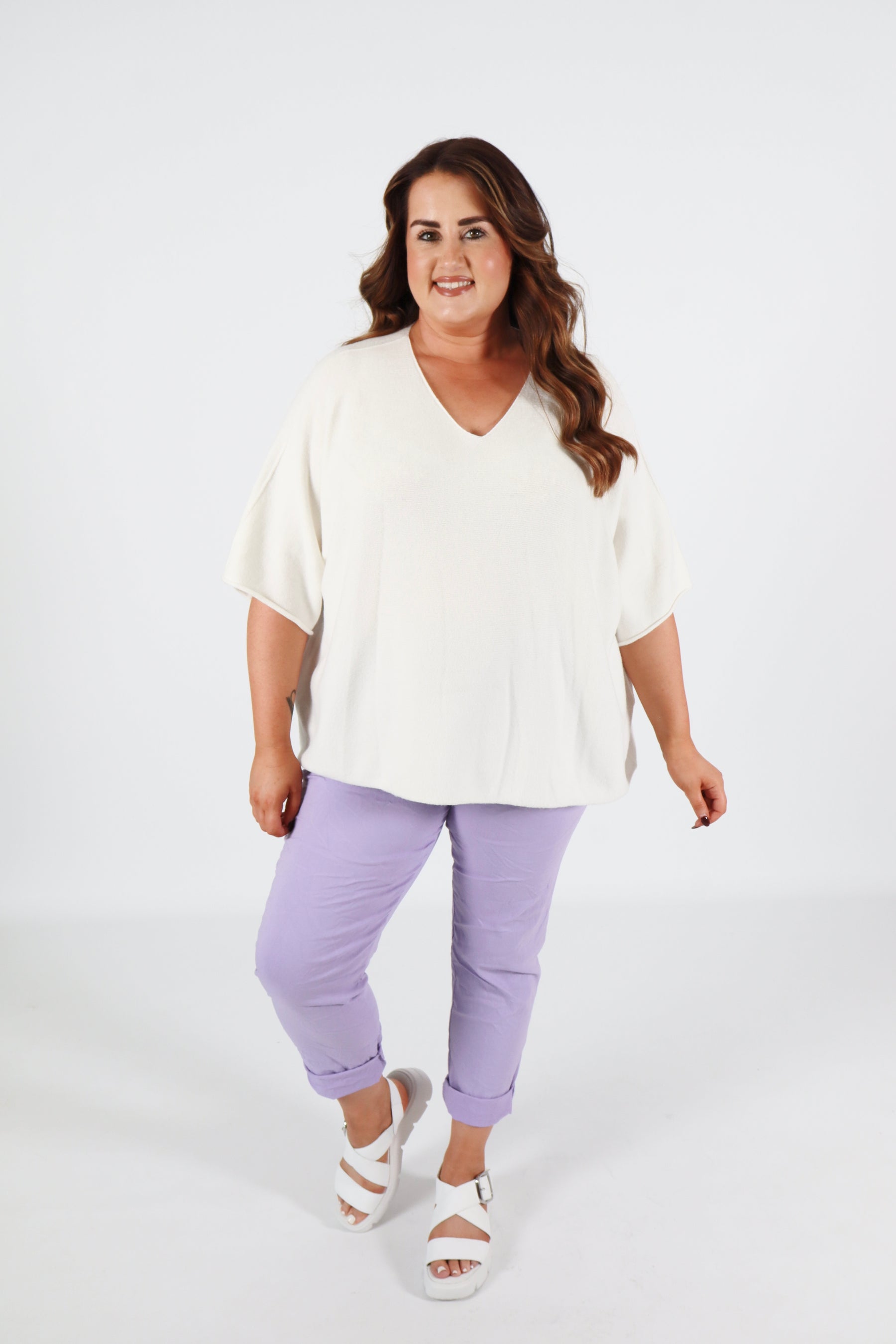Grace Jogger in Lilac