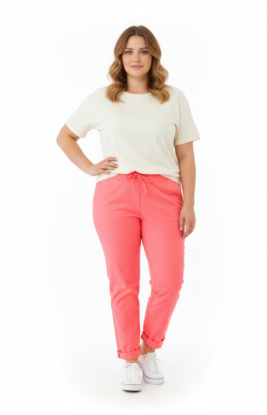 Grace Jogger in Peach