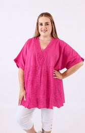 Hanna Blouse in Pink