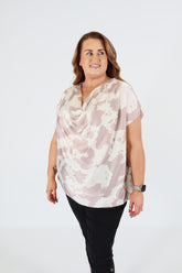 Harlow Blouse in Beige
