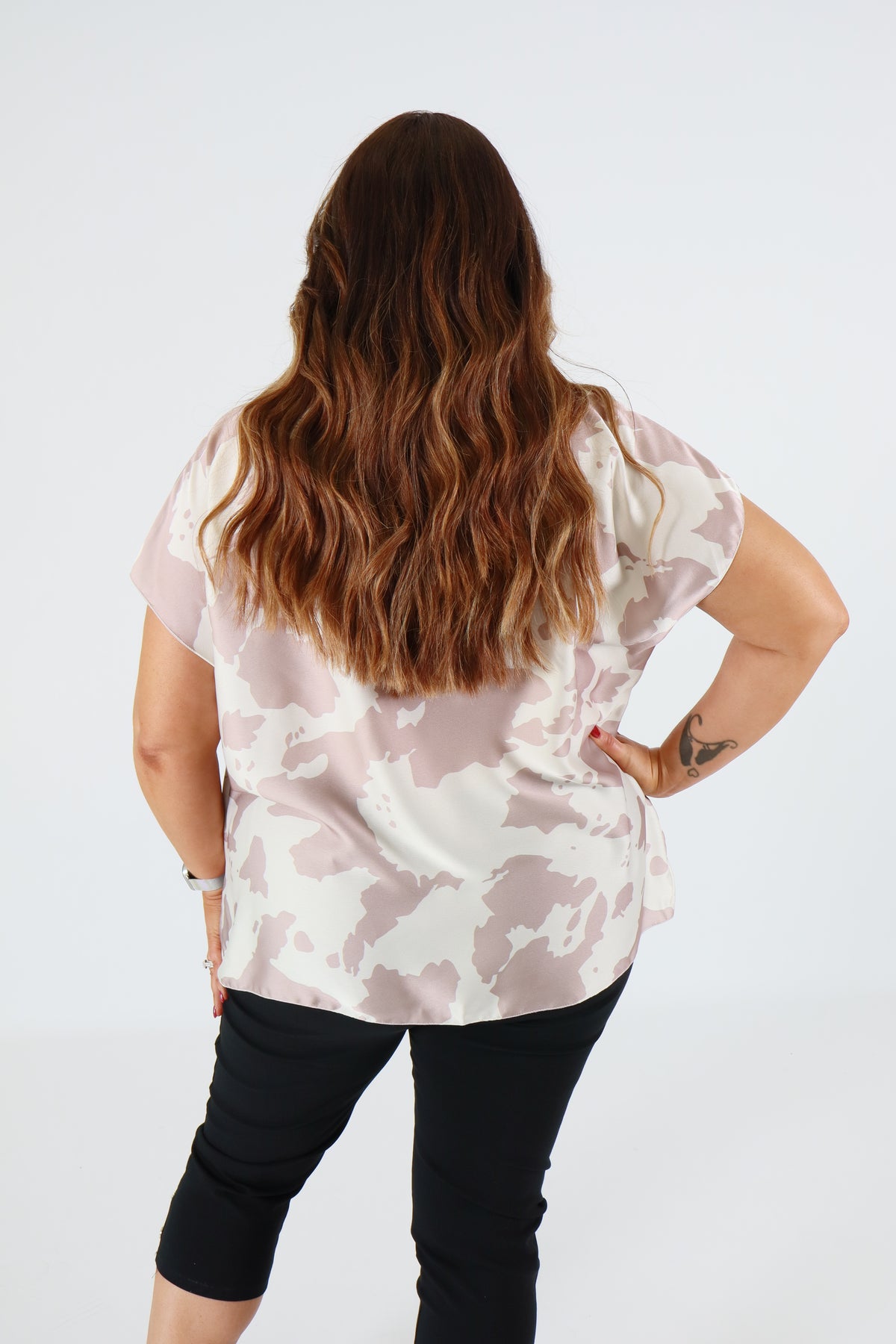 Harlow Blouse in Beige
