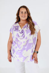Harlow Blouse in Lilac