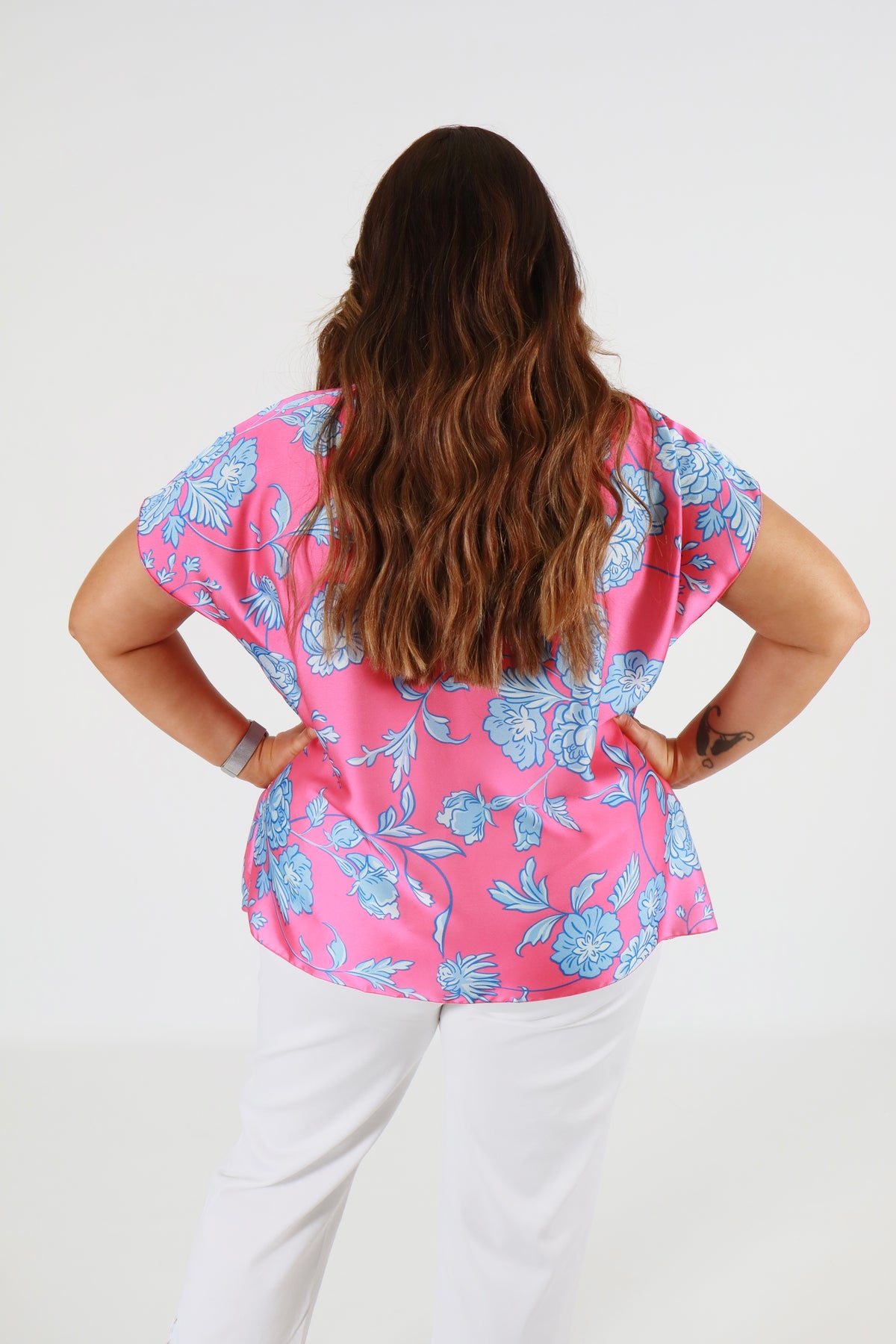 Harriet Blouse in Fuchsia