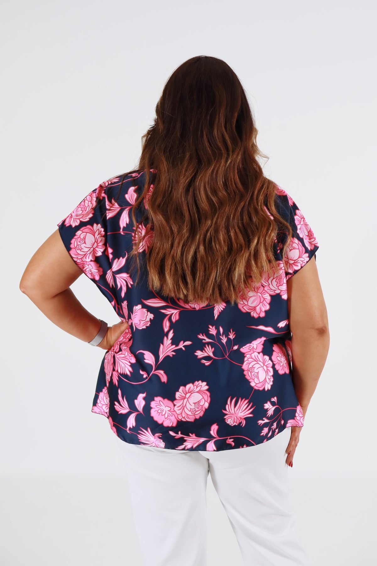 Harriet Blouse in Navy