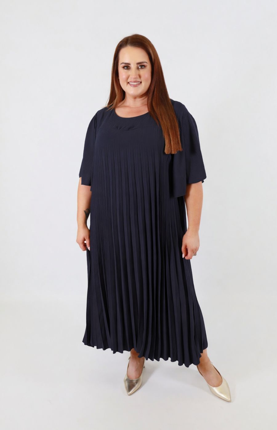 Hazel Dress in Navy