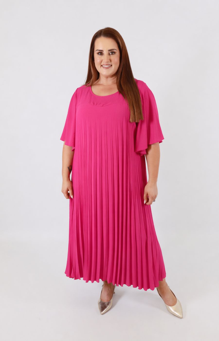 Hazel Dress in Pink