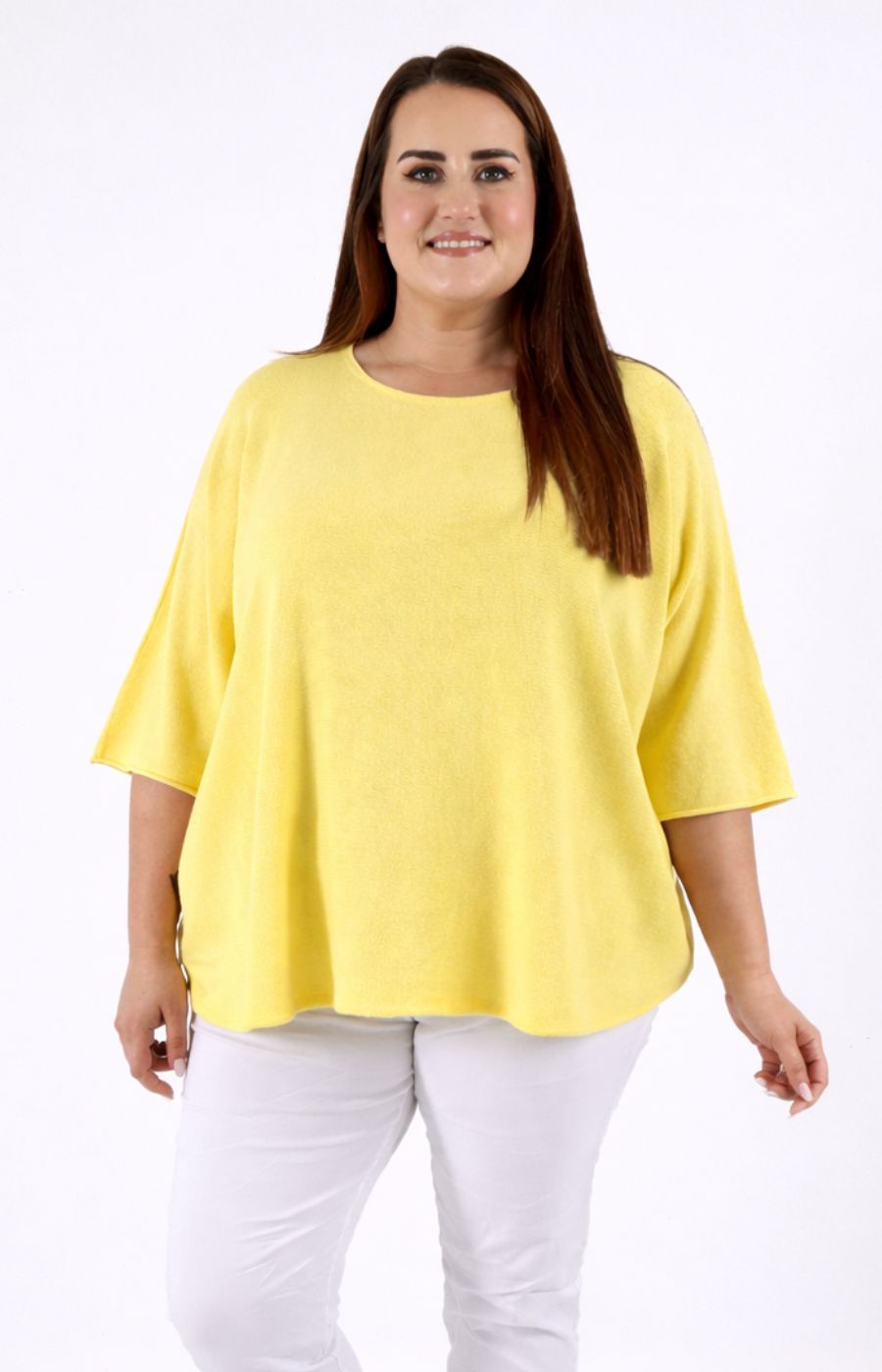 Heidi Knit Top in Yellow