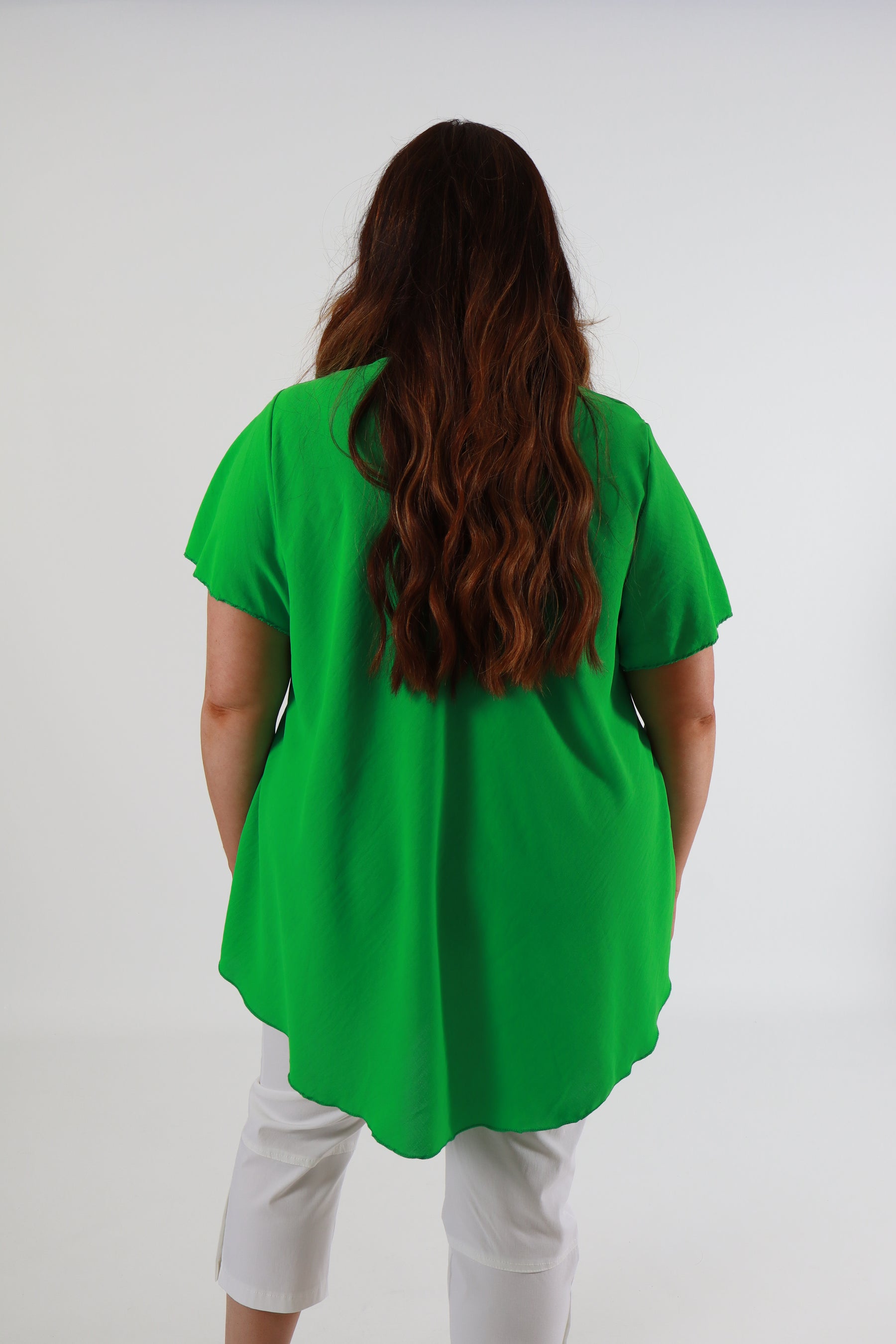 Nina Blouse in Lime