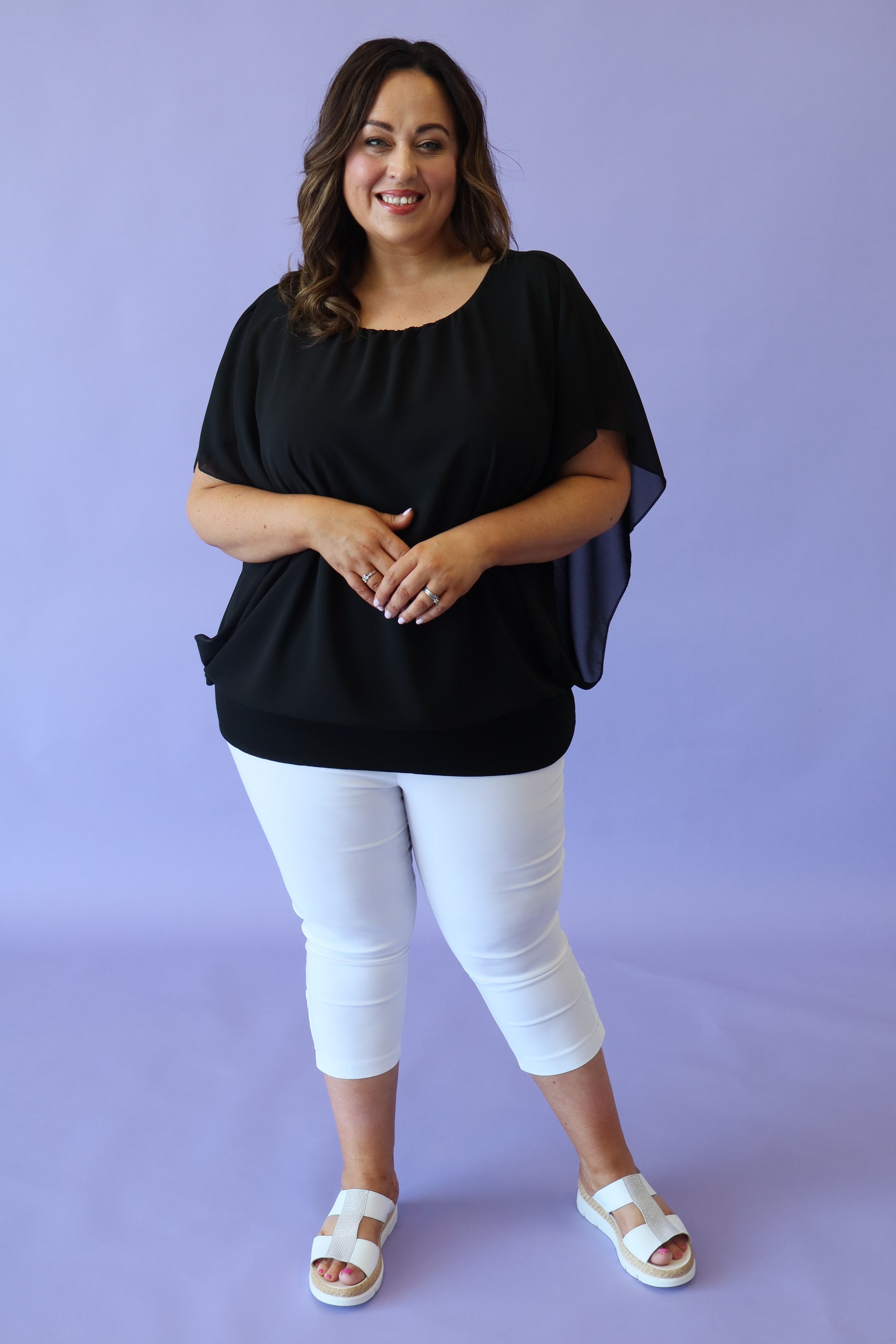 Magic Blouse in Black Size 2