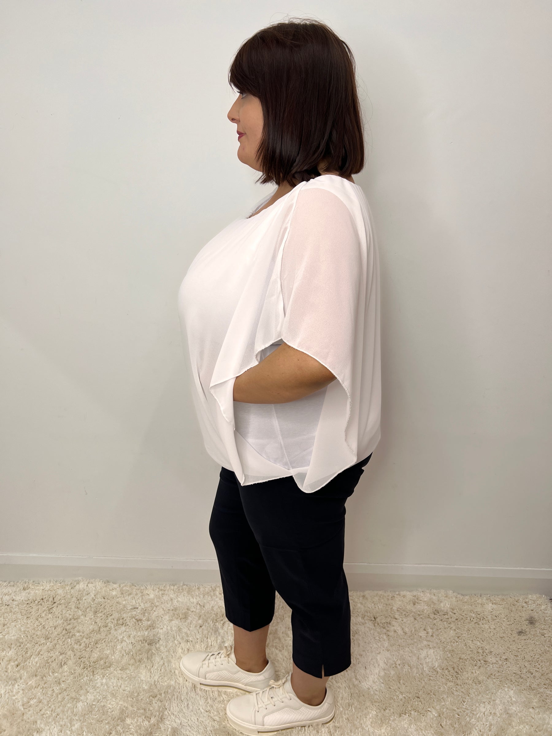 Magic Blouse in White - Size 2