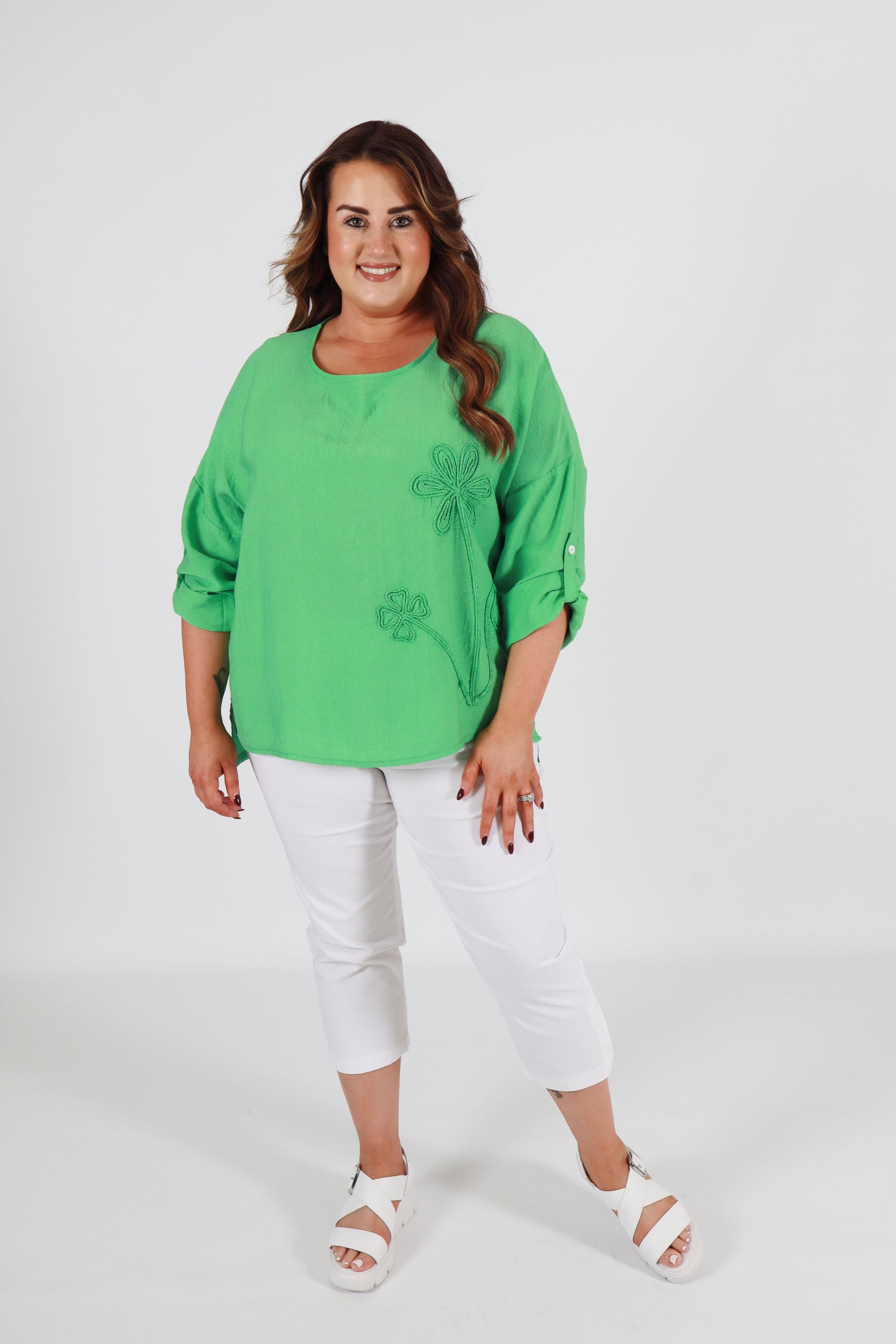 Jemma Blouse in Green