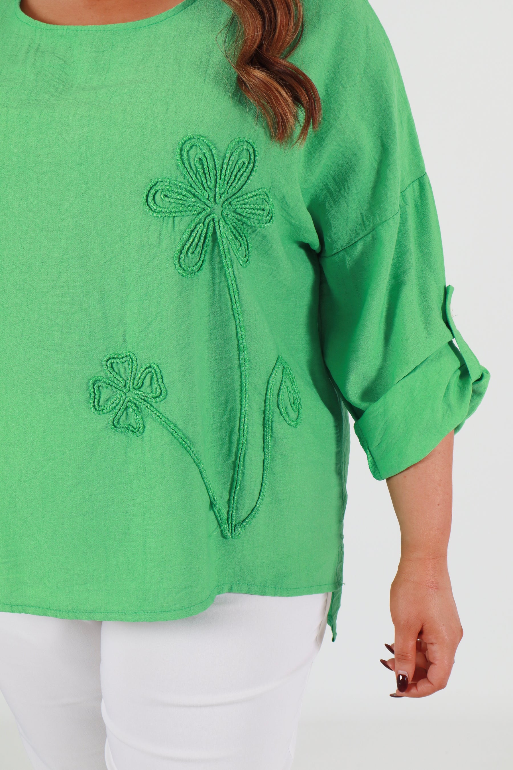 Jemma Blouse in Green