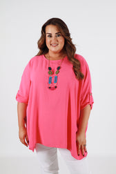 Jolene Blouse in Pink