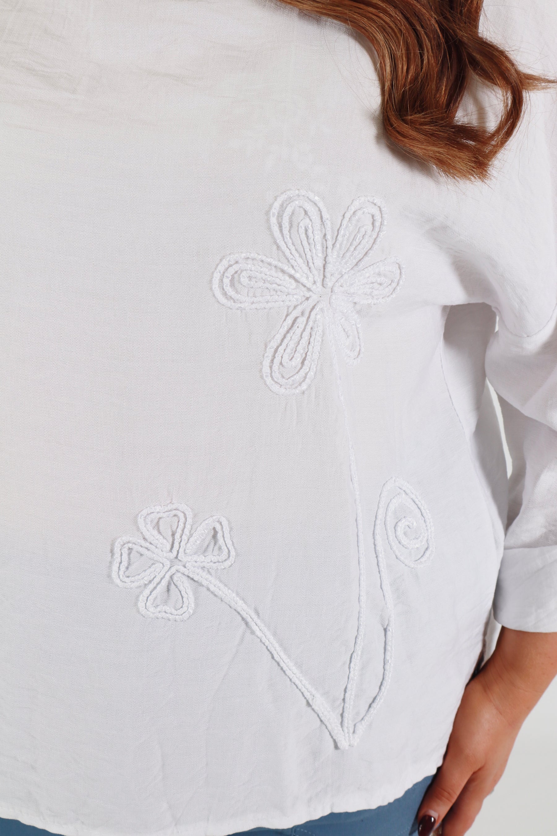 Jemma Blouse in White