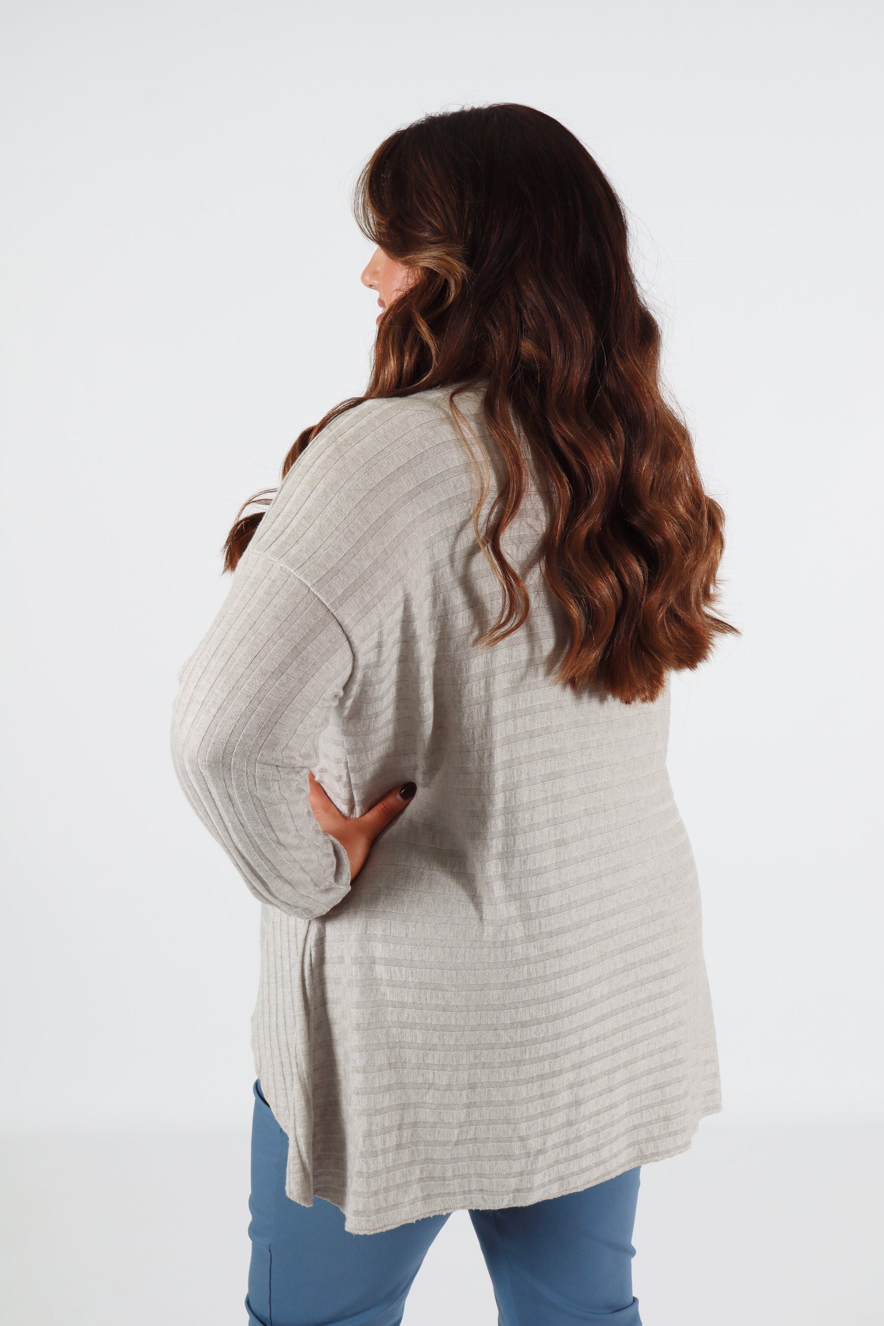 Sasha Knit Jumper in Beige